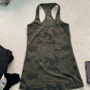 Lulu lemon camo tank top